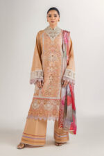Mushq Manaram Luxury Lawn 2025 | Dreamlike Vibe - Image 8