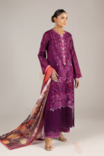 Mushq Manaram Luxury Lawn 2025 | Eternal Beat - Image 3