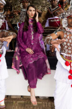 Mushq Manaram Luxury Lawn 2025 | Eternal Beat - Image 10