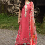 Mushq Manaram Luxury Lawn 2025 | Eternal Radiance