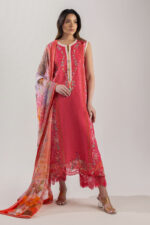 Mushq Manaram Luxury Lawn 2025 | Eternal Radiance - Image 8