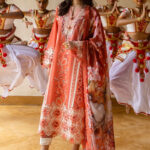 Mushq Manaram Luxury Lawn 2025 | Starry Side