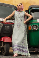 Mushq Manaram Luxury Lawn 2025 | Beaming Drift - Image 7