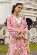 Mushq Manaram Luxury Lawn 2025 | Twinkling Tempos - Image 8