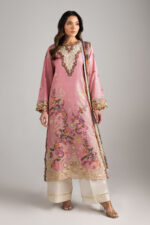 Mushq Manaram Luxury Lawn 2025 | Twinkling Tempos - Image 6
