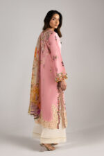 Mushq Manaram Luxury Lawn 2025 | Twinkling Tempos - Image 4