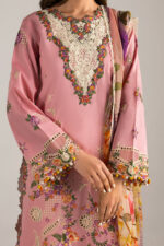 Mushq Manaram Luxury Lawn 2025 | Twinkling Tempos - Image 5