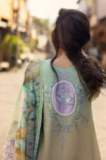 Mushq Manaram Luxury Lawn 2025 | Glittering Grace - Image 6