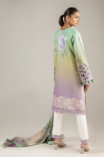 Mushq Manaram Luxury Lawn 2025 | Glittering Grace - Image 4