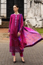 Mushq Manaram Luxury Lawn 2025 | Dreamy Whirl - Image 10