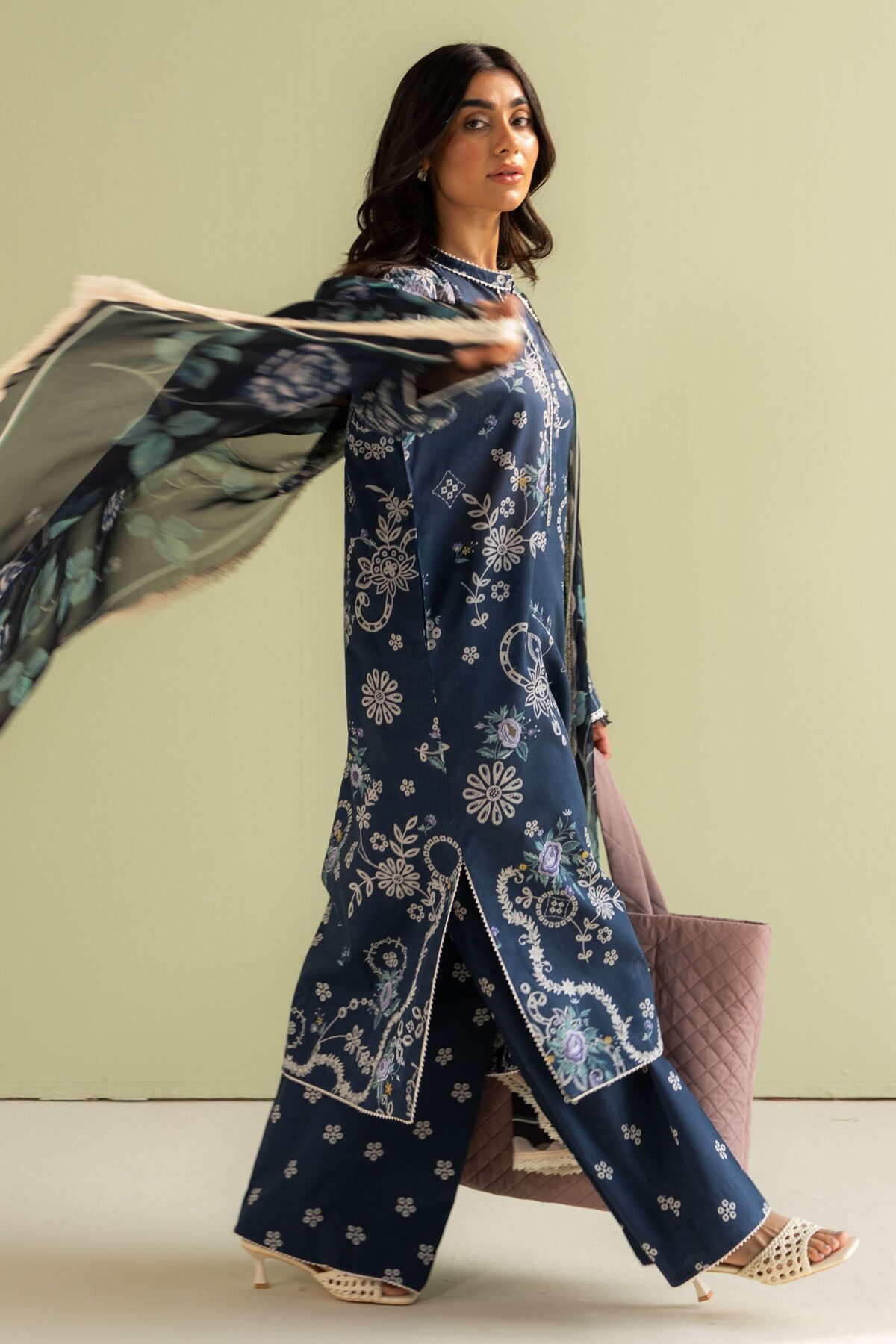 Coco prints by zarashahjahan 2025 | nora-8a - image 5