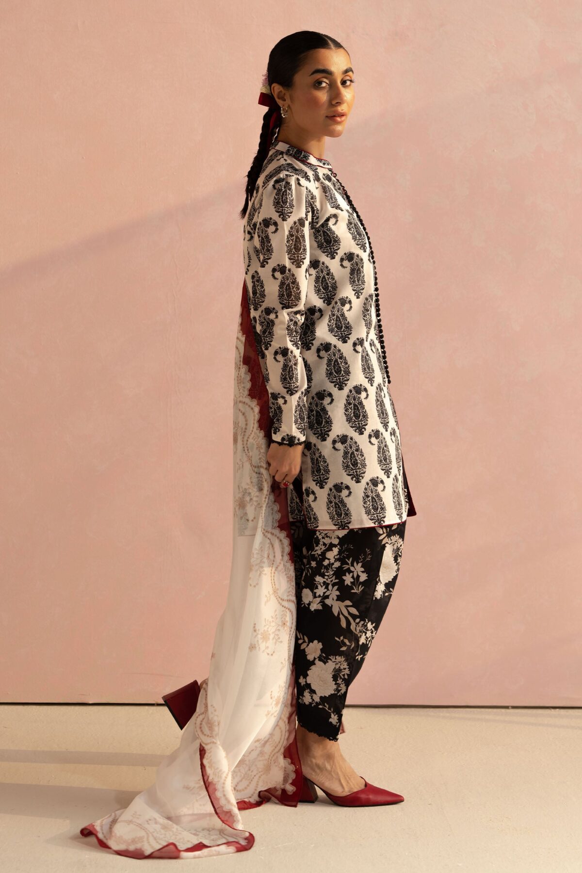 Coco prints by zarashahjahan 2025 | paisley-6a - image 2