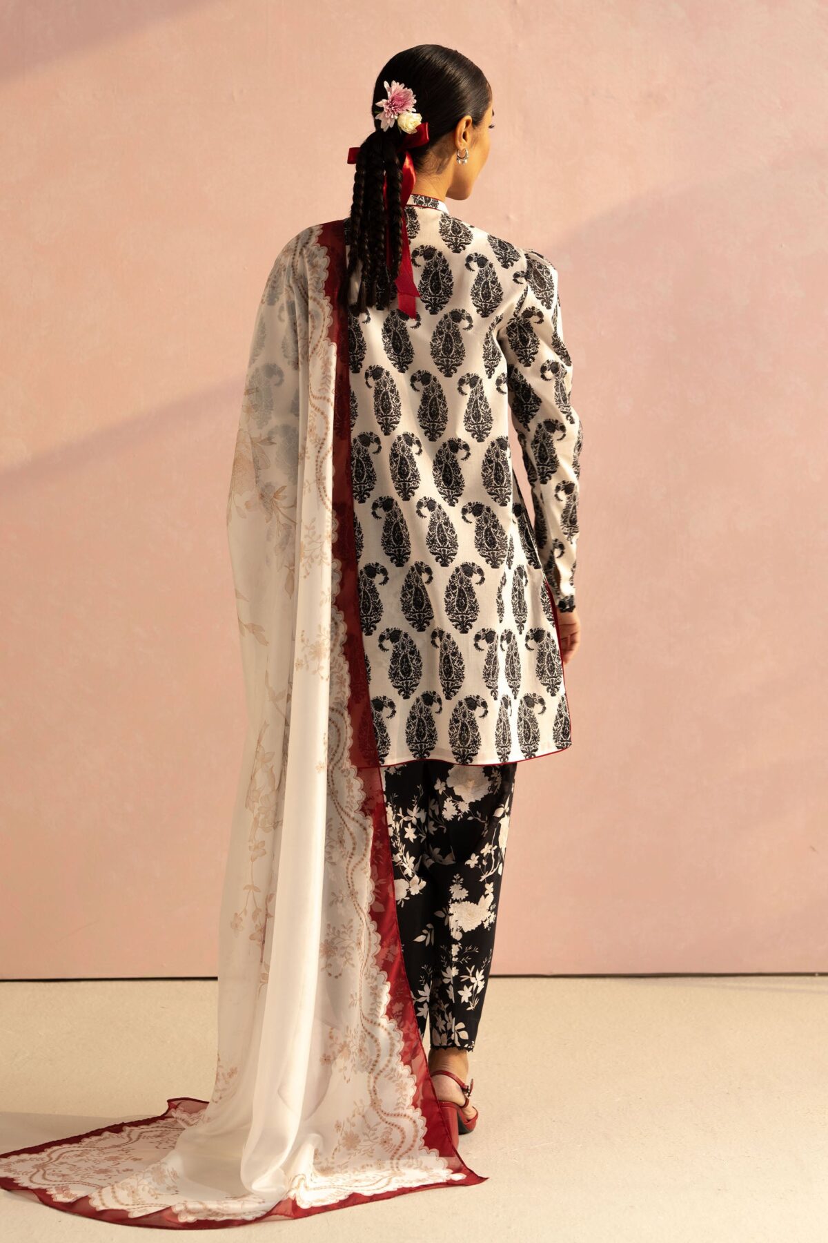 Coco prints by zarashahjahan 2025 | paisley-6a - image 3