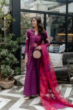 Afrozeh Luxury Lawn 2025 | Serene - Image 2