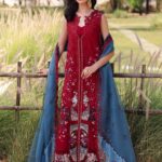 Afrozeh Luxury Lawn 2025 | Glacis