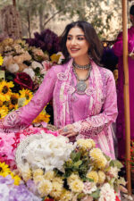 Ramsha Andaaz Luxury Lawn 2025 | Z-1102 - Image 4