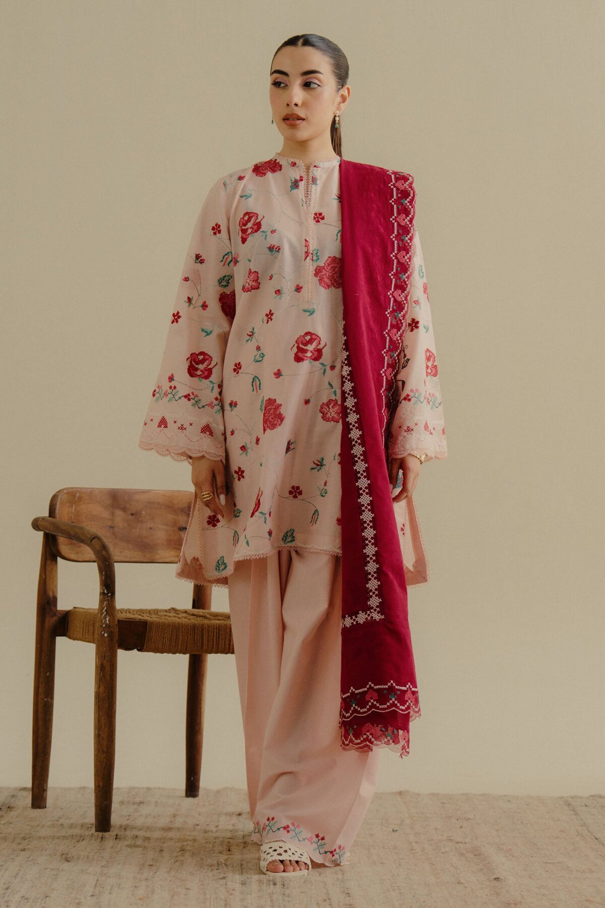 Coco lawn drop || by zarashahjahan 2025 | zufra-6a - image 1