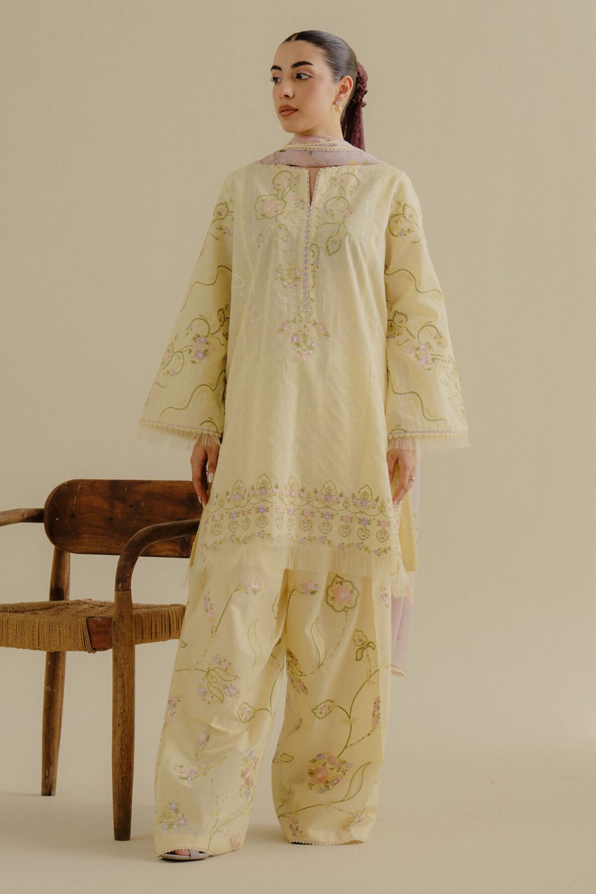 Coco lawn drop || by zarashahjahan 2025 | elva-1a - image 1