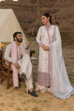 Rang Rasiya Premium Eid Luxury Lawn 25 | Haya - Image 3
