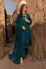 Rang Rasiya Premium Eid Luxury Lawn 25 | Zaynah - Image 7