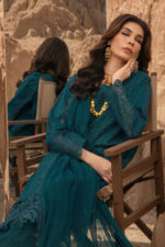 Rang Rasiya Premium Eid Luxury Lawn 25 | Zaynah - Image 2