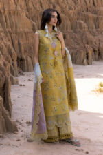 Rang Rasiya Premium Eid Luxury Lawn 25 | Nadia - Image 7