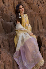 Rang Rasiya Premium Eid Luxury Lawn 25 | Nadia - Image 4