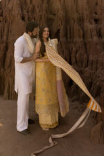 Rang Rasiya Premium Eid Luxury Lawn 25 | Nadia - Image 6
