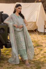 Rang Rasiya Premium Eid Luxury Lawn 25 | Nadine - Image 5