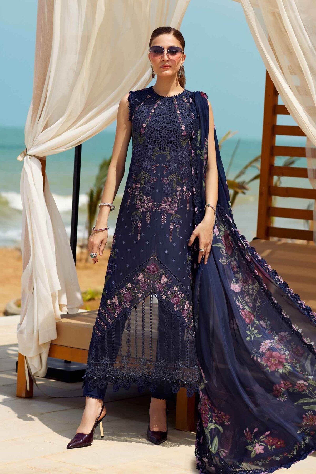 Maria.B Eid Luxury Lawn 25 | EL-25-10