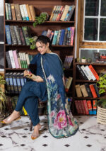 Elaf Ecraft Chikankari Chiffon Lawn | EEC-4B SERENAIRE - Image 2