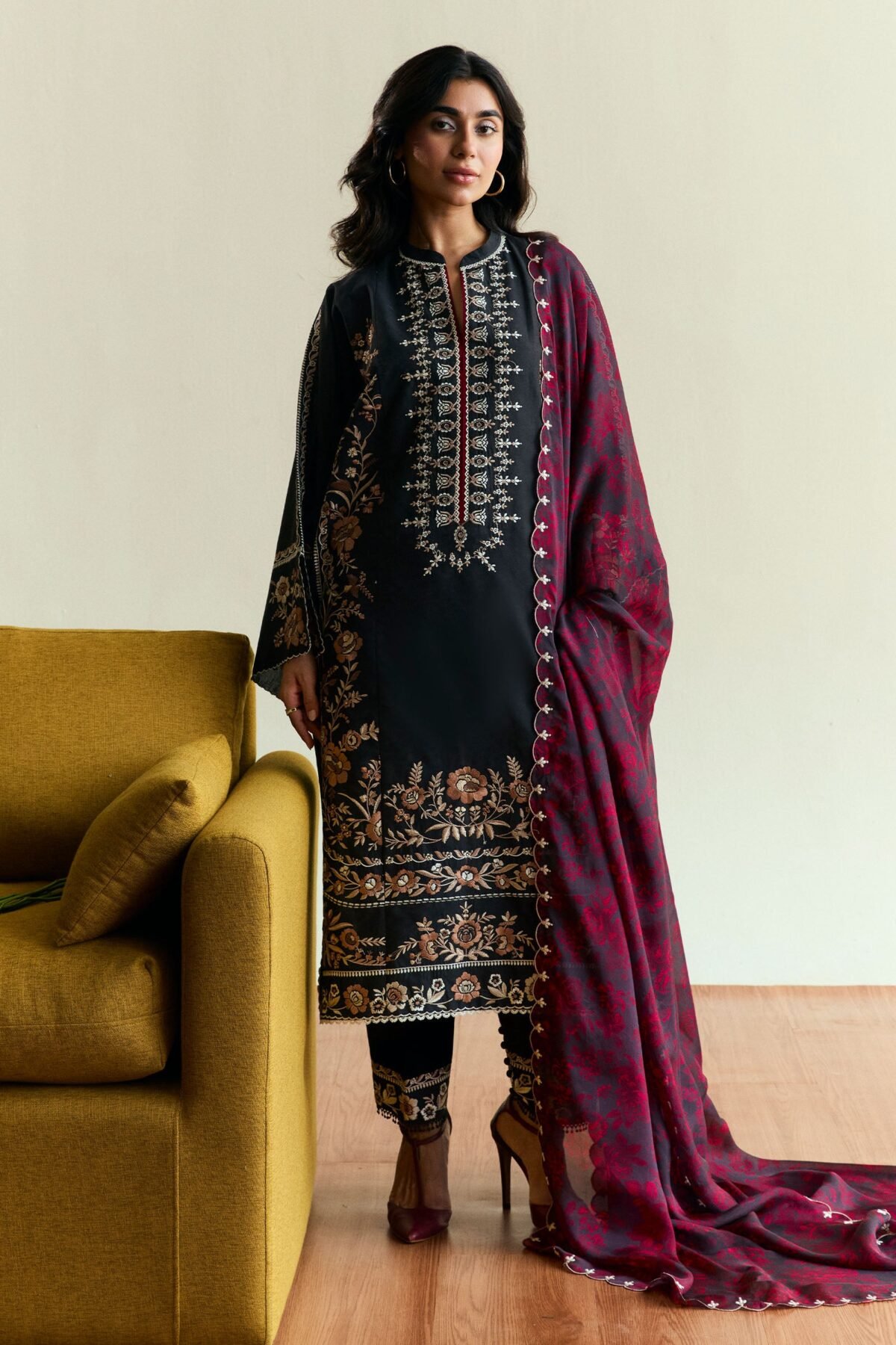 Coco Eid Edit Lawn By Zarashahjahan 2025 | Velour-D2