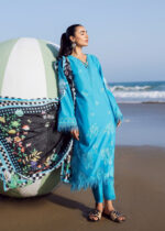 Everyday Siraa lawn by Sadaf Fawad Khan 2025 | Mystic Sea - Image 4