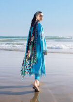Everyday Siraa lawn by Sadaf Fawad Khan 2025 | Mystic Sea - Image 6