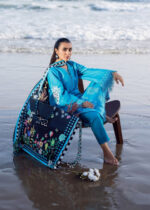 Everyday Siraa lawn by Sadaf Fawad Khan 2025 | Mystic Sea - Image 2