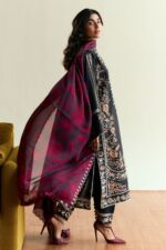 Coco Eid Edit Lawn By Zarashahjahan 2025 | Velour-D2 - Image 3