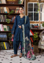 Elaf Ecraft Chikankari Chiffon Lawn | EEC-4B SERENAIRE