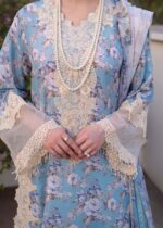 Myeesha Lamhay Luxury lawn | Shabnam - Image 6