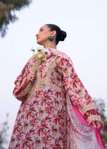 Myeesha Lamhay Luxury lawn | Gulab - Image 5