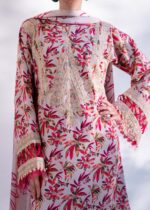 Myeesha Lamhay Luxury lawn | Gulab - Image 4