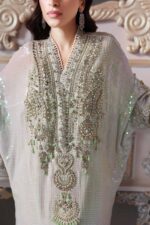 Maria B Unstiched Embroidered chiffon 24 | BD-3005 - Image 4