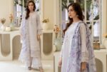 Shaas The Fairy Tales Semi Stitched Luxury Lawn | D3 - Image 3