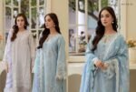 Shaas The Fairy Tales Semi Stitched Luxury Lawn | D4 - Image 2