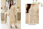 Shaas The Fairy Tales Semi Stitched Luxury Lawn | D5 - Image 3