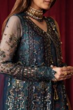 Nureh Jhoomro Luxury Chiffon | NL-84 Resham - Image 3