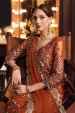 Nureh Jhoomro Luxury Chiffon | NL-80 Zardozi - Image 8