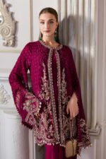 Maria.B Embroidered Chiffon | BD-3003 - Image 10