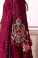 Maria.B Embroidered Chiffon | BD-3003 - Image 8