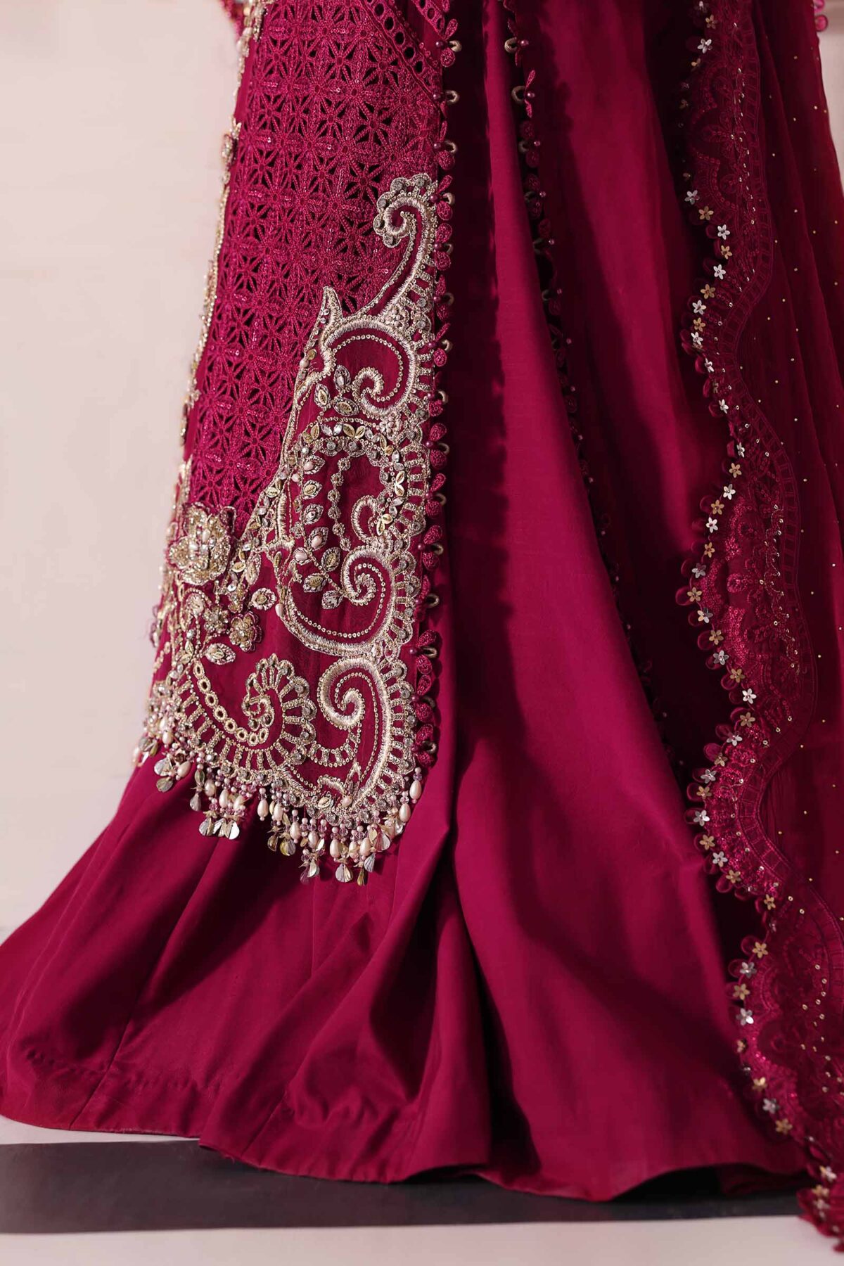 Maria. B embroidered chiffon | bd-3003 - image 7