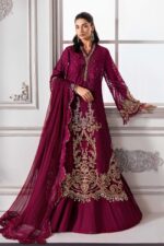 Maria.B Embroidered Chiffon | BD-3003